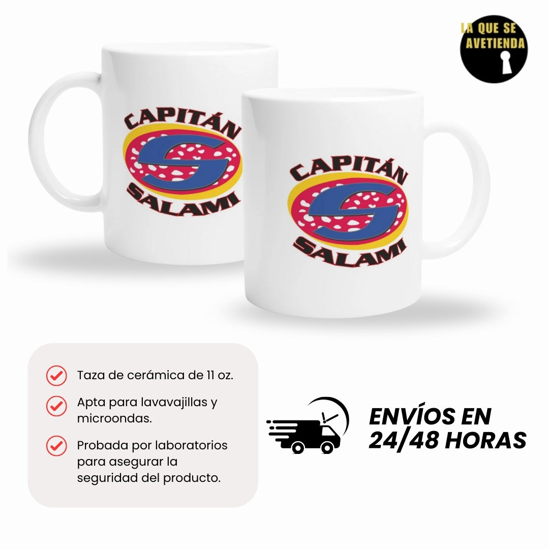 Taza de Capitán Salami